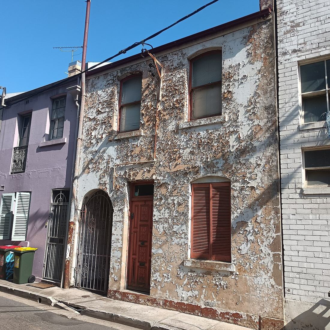 A terrace house in Chippendale in Sydney
