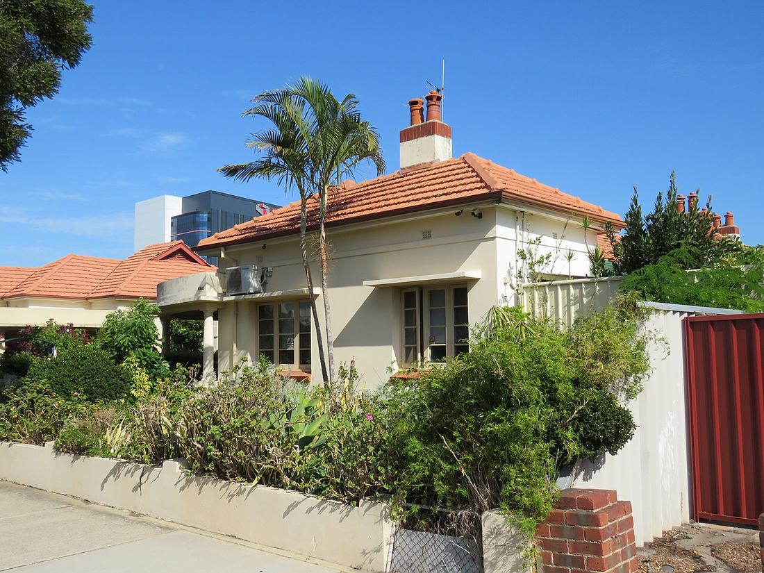 Apartment buildings on Parry Street in Perth