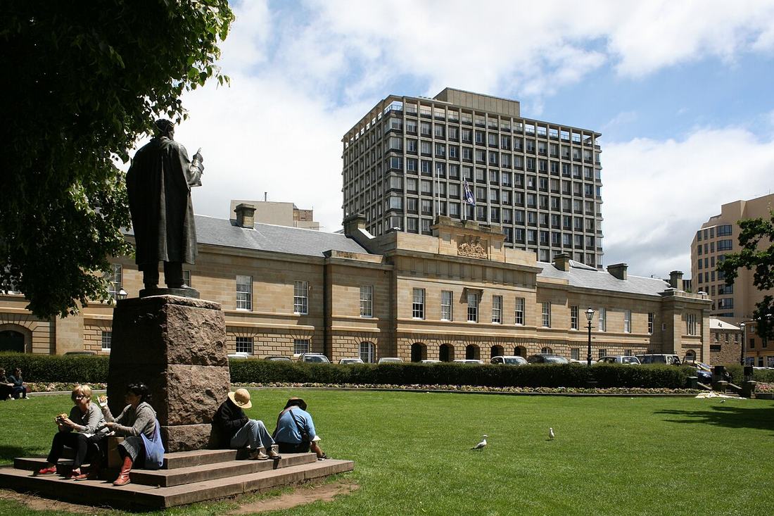 Houses in Hobart in Tasmania