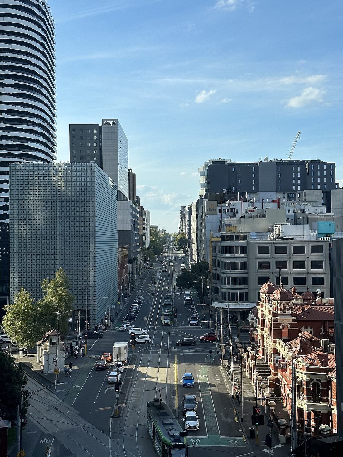 A street in central Melbourne